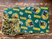 Adult Packers Fleece Fur Blanket