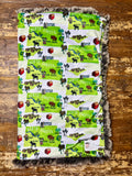 North Dakota Minky Fur Car seat Blanket
