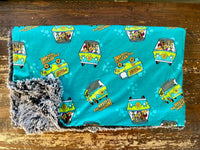 Adult Scooby doo Minky Fur Blanket