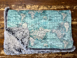 Adult World Minky Fur Blanket