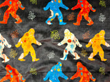 Adult Bigfoot Minky Fur Blanket