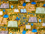 Adult Keep Calm Read On Minky Fur Blanket