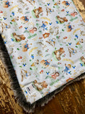 Baby Nursery Rhymes Minky Fur Blanket