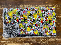 Adult Looney Tunes Minky Fur Blanket