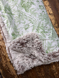 Adult Froggy Minky Fur Blanket