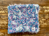 Embrace Cotton Unicorn Fur Car Seat Blanket