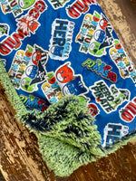Toddler PJ Mask Minky Fur Blanket