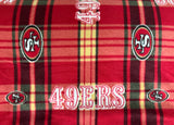 Adult 49ers Fleece Fur Blanket