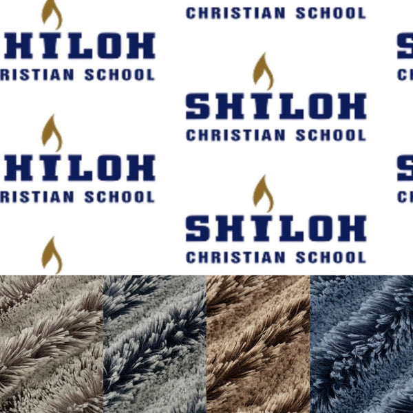Adult Shiloh Christian Minky Fur Blanket