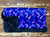 Toddler Purple Minky Fur Blanket