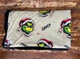 Adult Grinchmis Minky Fur Blanket