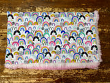 Baby Rainbows Minky Fur Blanket