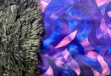 Toddler Purple Minky Fur Blanket