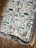 Adult Hunting Minky Fur Blanket