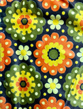 Toddler Vintage Floral Minky Fur Blanket