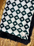 Adult Ghost Minky Fur Blanket