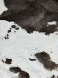Adult Pony Cowhide Minky on Fur Blanket