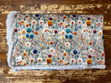 Adult Floral Minky Fur Blanket