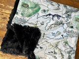 Adult Kingdom Quest Minky Fur Blanket