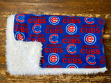 Adult XL Baseball Fleece Fur Blanket