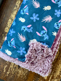Toddler Stitch & Snuggle Minky Fur Blanket