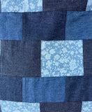 Adult Jean Patchwork Fur Blanket