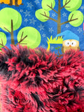 Mini Baby Gnome Minky Fur Blanket