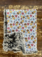 Mini Baby Western Chicks Minky Fur Blanket