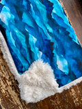 Adult Blue Mountains Minky Fur Blanket