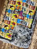Toddler Rodeo Minky Fur Blanket