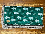 Toddler Buffalo Minky Fur Blanket