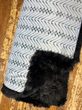 Toddler Hockey Minky Fur Blanket