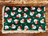 Adult Vintage Santa Minky Fur Blanket