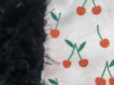 Toddler Cherry Minky Fur Blanket