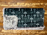 Toddler Cross Minky Fur Blanket