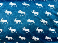 Toddler Moose Minky Fur Blanket