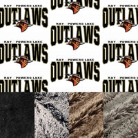 Adult Outlaws Minky Fur Blanket