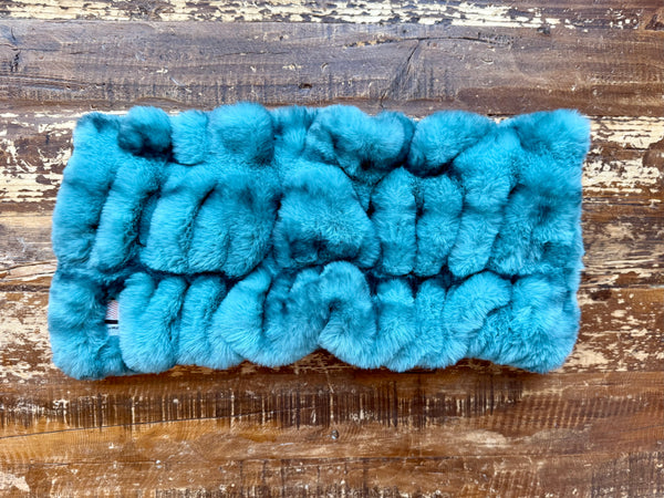 Minky Enzo Fur Lovey Blanket