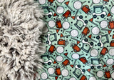 Adult Tee Time Minky Fur Blanket