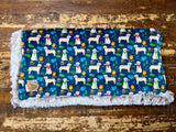 Toddler Golden Retriever Minky Fur Blanket