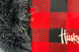 Adult XL Nebraska Fleece Fur Blanket