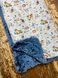Baby Nursery Rhymes Minky Fur Blanket