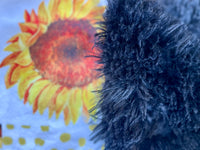 Adult Sunflower Minky Fur Blanket