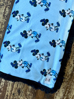 Toddler Mickey Mouse Minky Fur Blanket