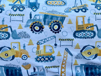 Toddler Trucks Minky Fur Blanket