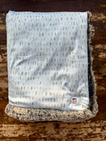 Baby Dotted Luxe Minky Fur Blanket