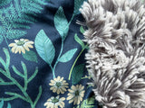 Mini Baby Fern Minky Fur Blanket