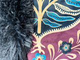 Adult Midnight Minky Fur Blanket