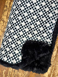 Adult Ghost Minky Fur Blanket