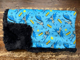 Toddler Batman Minky Fur Blanket